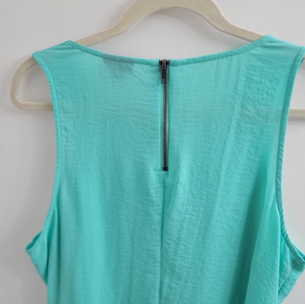 a.n.a Sleeveless Layered Tank Top Mint‎ Green Flowy Comfy Layered Feminine SZ XL - Picture 7 of 10